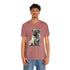 Loving Pug in Watercolor - Short Sleeve Tee